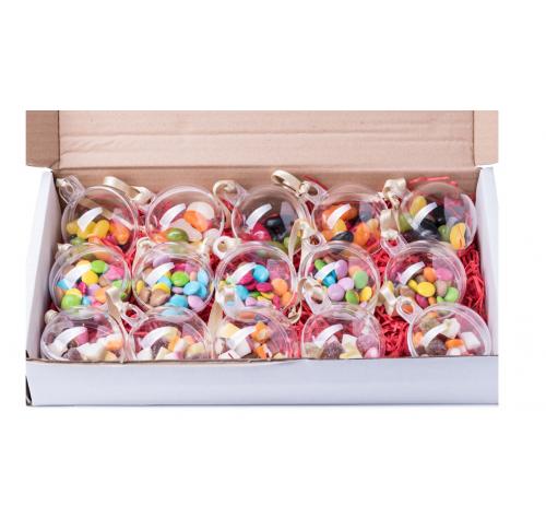 Branded Christmas Baubles Box Of 15